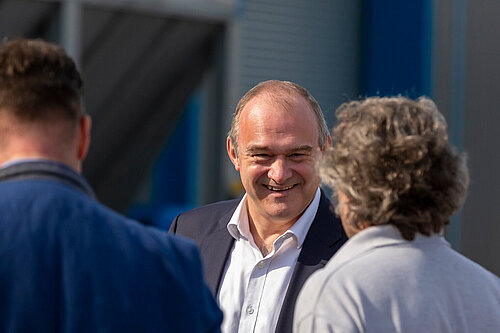 Ed Davey in conversation